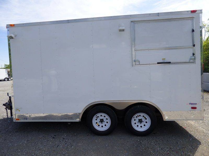 Concession Trailer 8.5’x14′ White – Vending Food Catering Event — photo 9