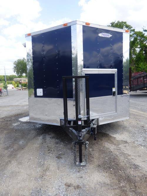 Concession Trailer 8.5’x14′ Indigo Blue and Yellow – Food Catering Event — photo 4