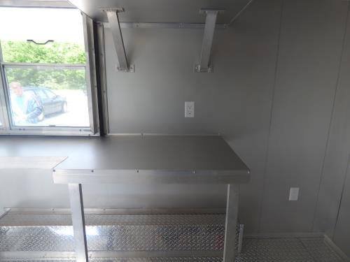 Concession Trailer 8.5’x14′ Indigo Blue and Yellow – Food Catering Event — photo 15