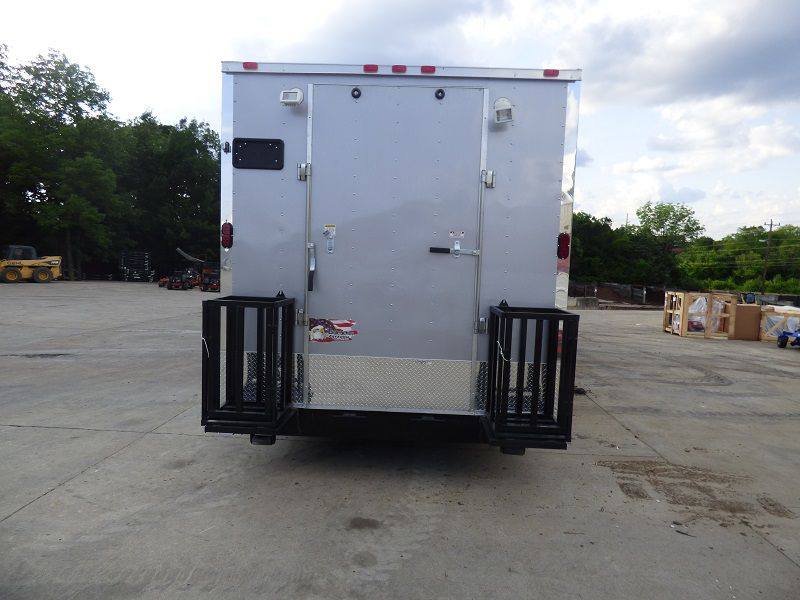 Concession Trailer 8.5’x41′ Silver Frost- Enclosed Gooseneck (With Appliances) — photo 5