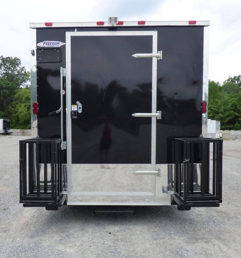 Concession Trailer 8.5′ x 20′ Black – Catering Event Food Trailer Appliances — photo 5