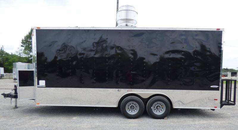 Concession Trailer 8.5′ x 20′ Black – Catering Event Food Trailer — photo 10