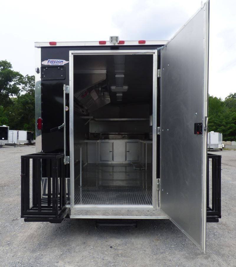 Concession Trailer 8.5′ x 20′ Black – Catering Event Food Trailer — photo 11