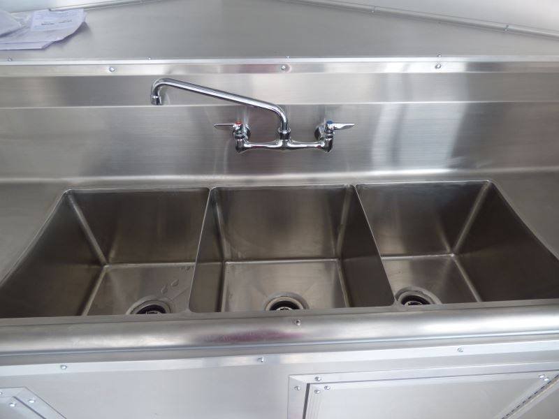 Concession Trailer 8.5′ x 20′ Black – Catering Event Food Trailer — photo 14