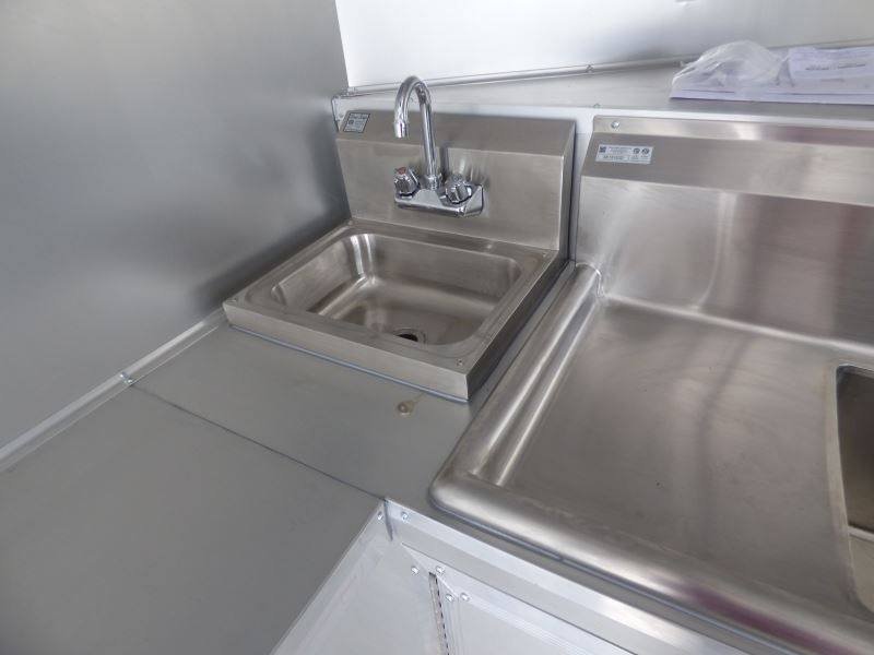 Concession Trailer 8.5′ x 20′ Black – Catering Event Food Trailer — photo 3