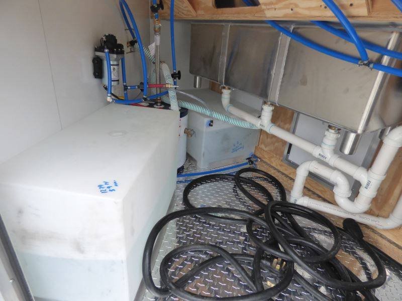 Concession Trailer 8.5′ x 18′ White – Food Catering Event — photo 5