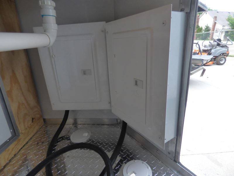 Concession Trailer 8.5′ x 18′ White – Food Catering Event — photo 14