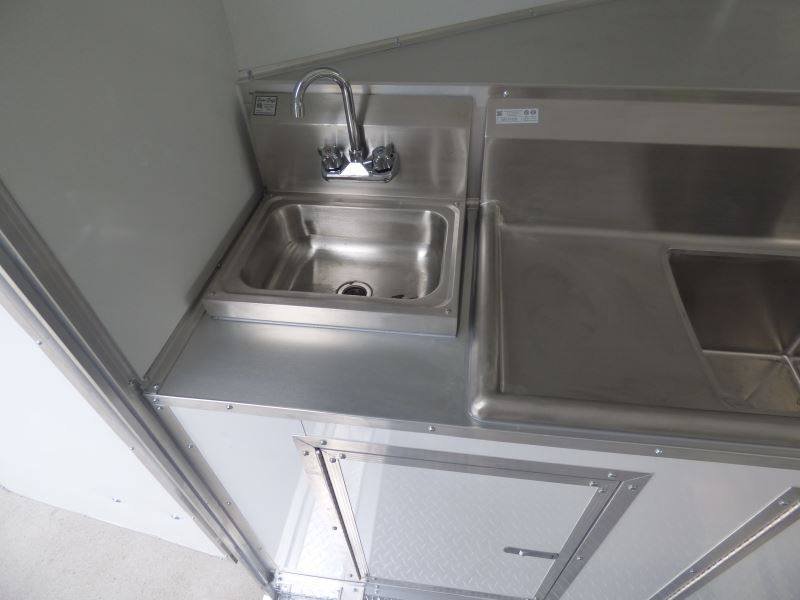 Concession Trailer 8.5′ x 18′ White – Food Catering Event — photo 13