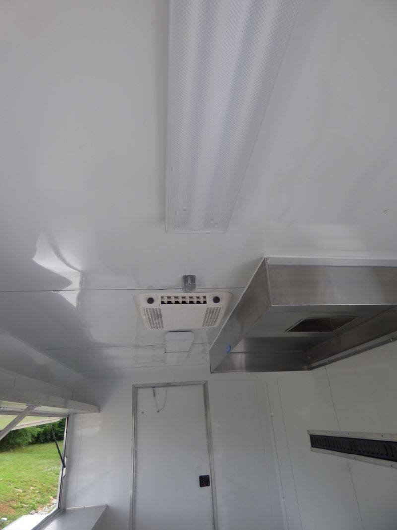 Concession Trailer 8.5′ x 18′ White – Food Catering Event — photo 11