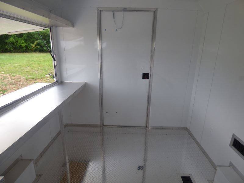 Concession Trailer 8.5′ x 18′ White – Food Catering Event — photo 3