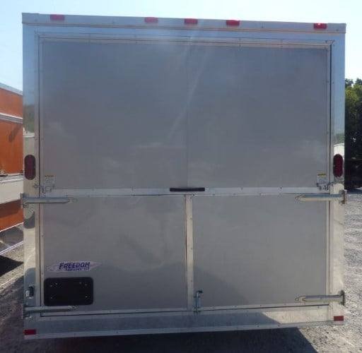 8.5′ x 20′ Concession Food Trailer Silver Frost Catering Event — photo 3