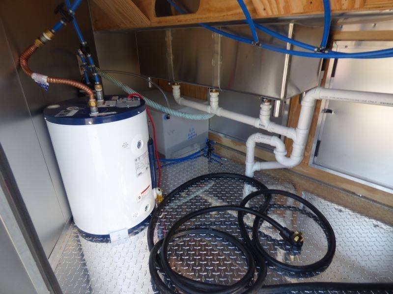 Concession Trailer 8.5′ x 16′ White – Catering Event Food Trailer — photo 2