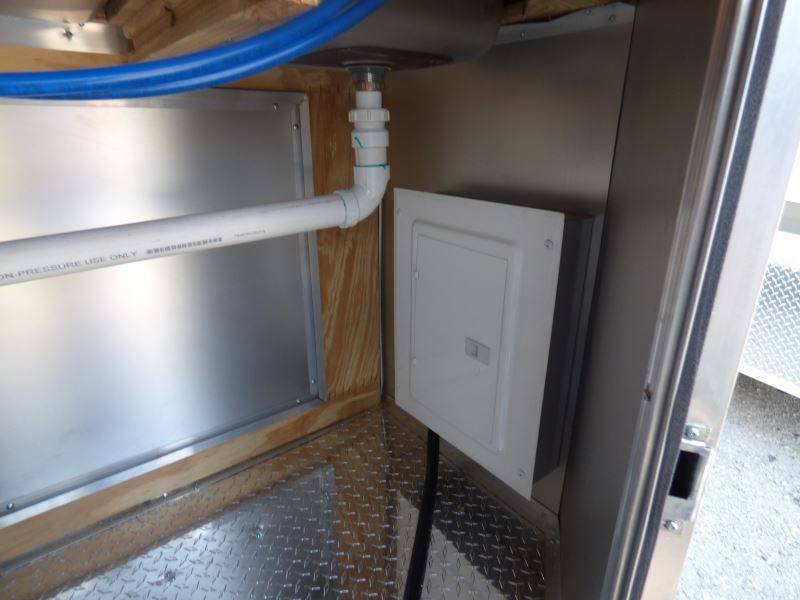 Concession Trailer 8.5′ x 16′ White – Catering Event Food Trailer — photo 10