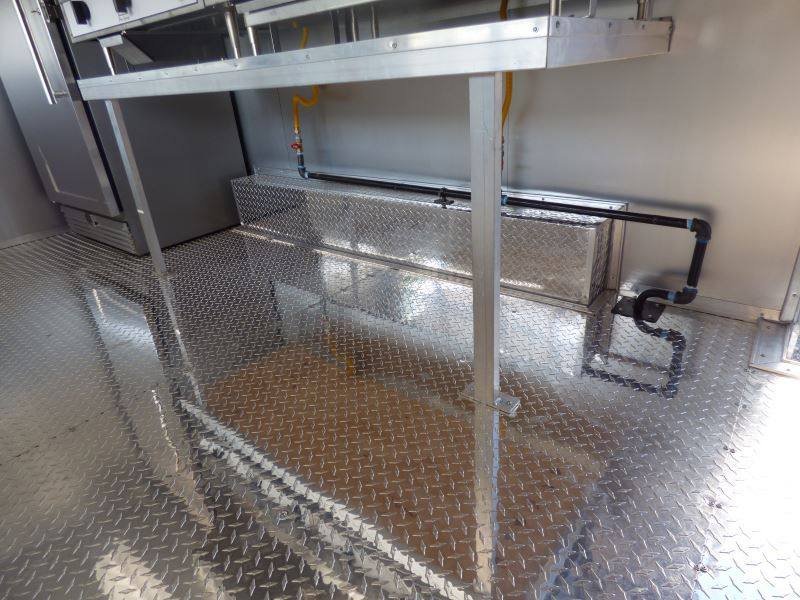 Concession Trailer 8.5′ x 16′ White – Catering Event Food Trailer — photo 9