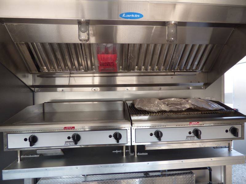 Concession Trailer 8.5′ x 16′ White – Catering Event Food Trailer — photo 6
