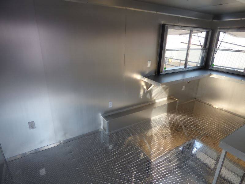 Concession Trailer Red 8.5′ x 16′ Catering Event Food Trailer — photo 13