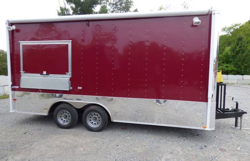 Concession Trailer Brandywine 8.5′ x 18′ Catering Event Food Trailer — photo 8