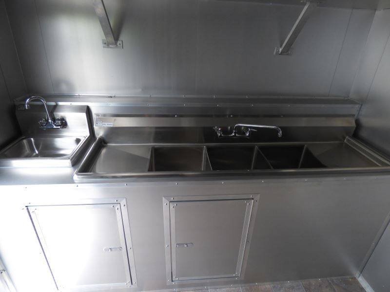 Concession Trailer Brandywine 8.5′ x 18′ Catering Event Food Trailer — photo 6
