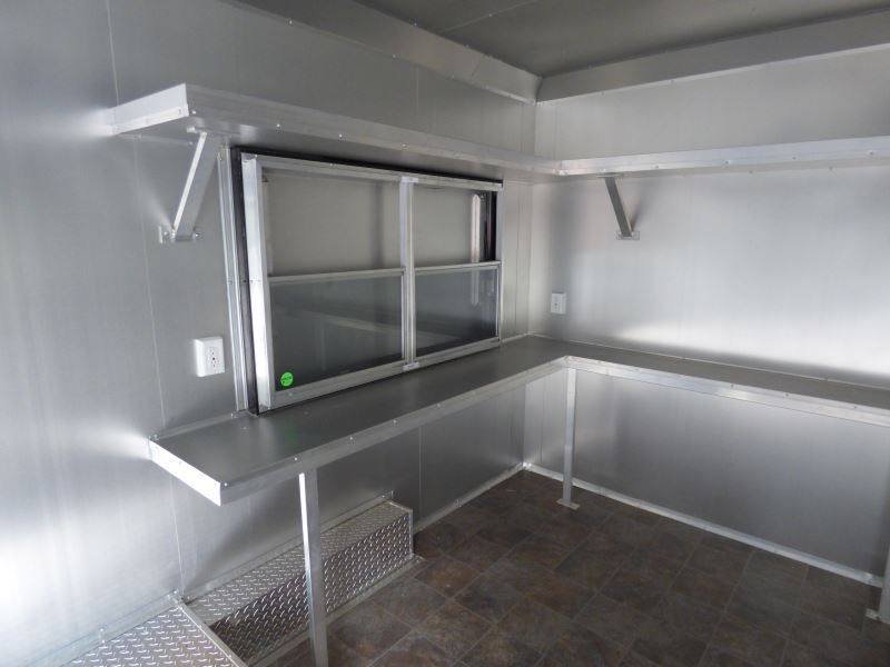 Concession Trailer Brandywine 8.5′ x 18′ Catering Event Food Trailer — photo 4