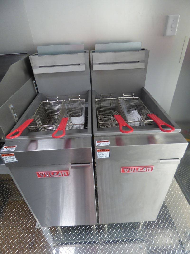 Concession Trailer 8.5′ x 20′ Charcoal Gray Catering Trailer — photo 2