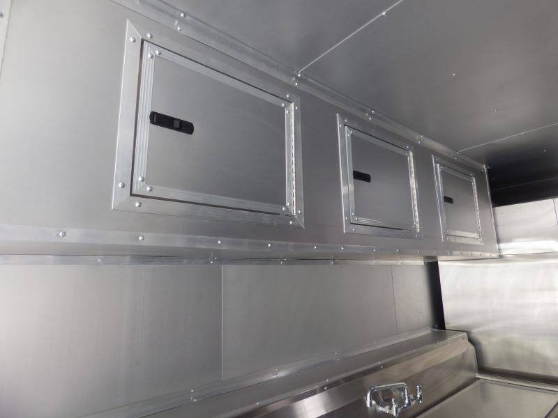 Concession Trailer 8.5′ x 20′ Charcoal Gray Catering Trailer — photo 13