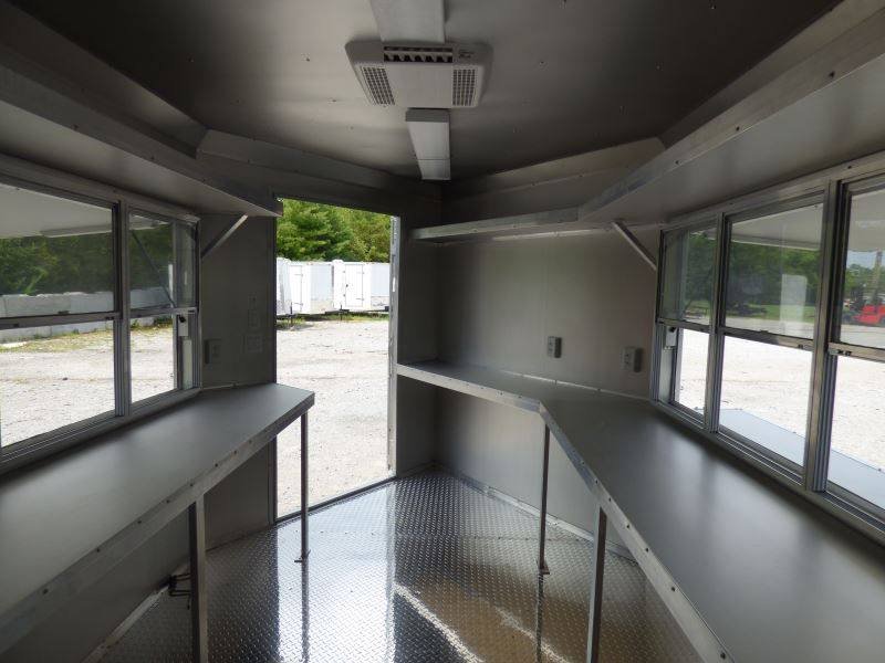 Concession Trailer 8.5′ x 20′ Charcoal Gray Catering Trailer — photo 9