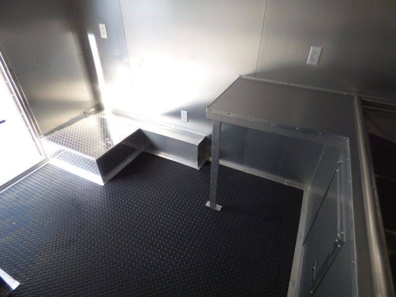 Concession Trailer 8.5′ x 14′ Red BBQ Food Catering Event — photo 14