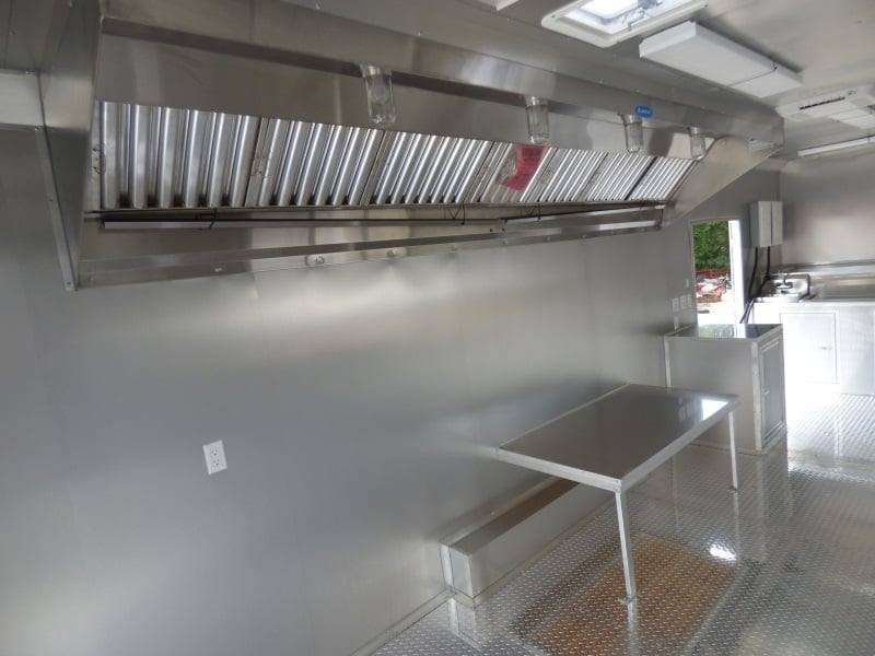 Concession Trailer 8.5’x30′ Red – Food Event Catering BBQ — photo 11