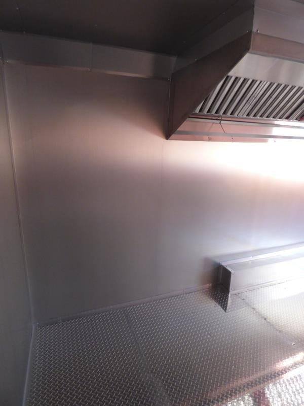 Concession Trailer 8.5′ x 24′ Black – Food Event Catering BBQ — photo 10