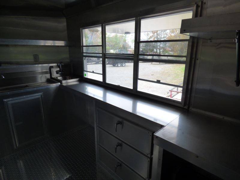 Concession Trailer Arizona Beige 8.5′ x 16′ Catering Event Food Trailer — photo 10