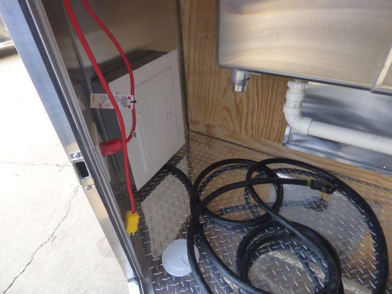 Concession Trailer Black 8.5′ x 20′ Food Catering Event — photo 6