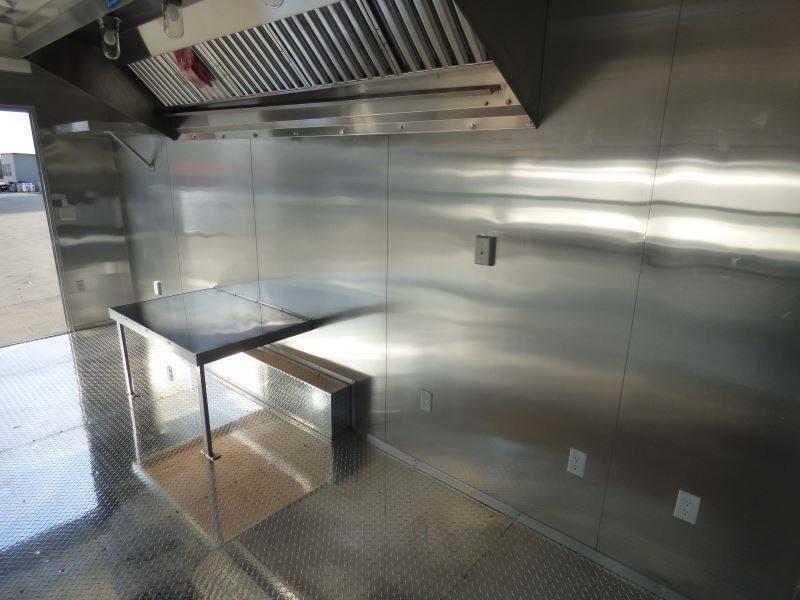 Concession Trailer Black 8.5′ x 20′ Food Catering Event — photo 3