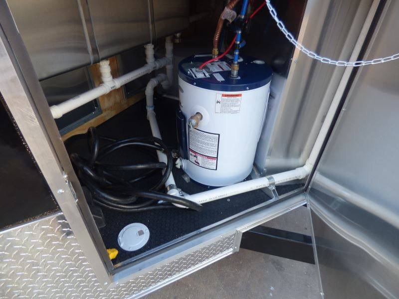 Concession Trailer Black Brandywine 8.5′ x 24′ BBQ Smoker Event Catering — photo 5