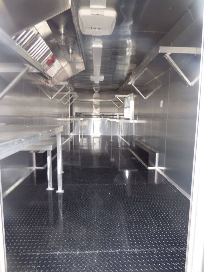 Concession Trailer 8.5’x28′ Arizona Beige Food Event Catering BBQ — photo 10