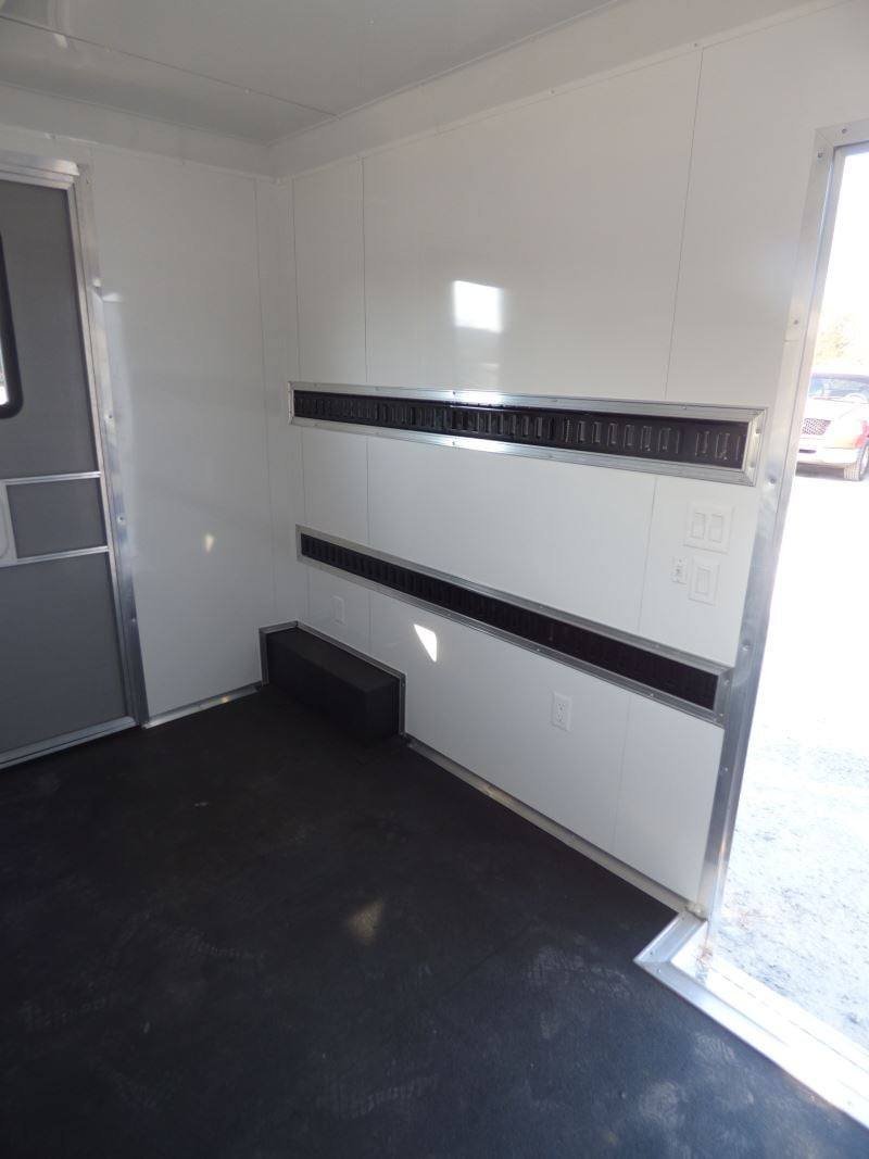 Concession Trailer 8.5′ x 24′ Charcoal Gray- Catering Food Smoker BBQ Restroom — photo 6