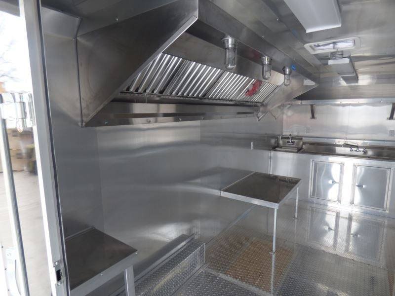 Concession Trailer 8.5’x28′ Black – BBQ Smoker Event Catering Food Restroom — photo 6