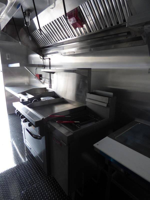 Concession Trailer 8.5’x28′ Arizona Beige – Food Event Catering BBQ — photo 11