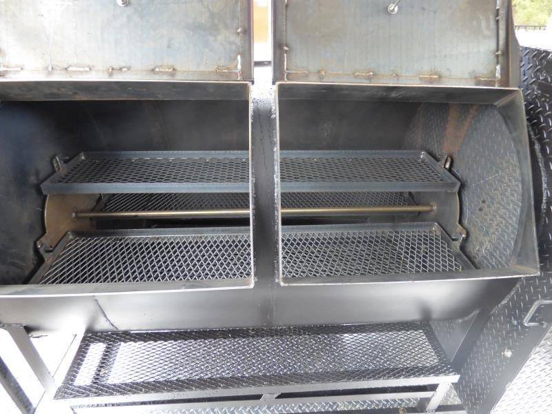 Concession Trailer 8.5’x28′ Black – Smoker BBQ Catering Food Event Restroom — photo 3