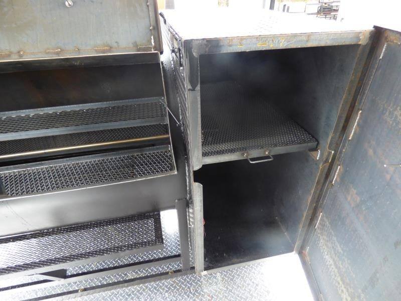 Concession Trailer 8.5’x28′ Black – Smoker BBQ Catering Food Event Restroom — photo 8