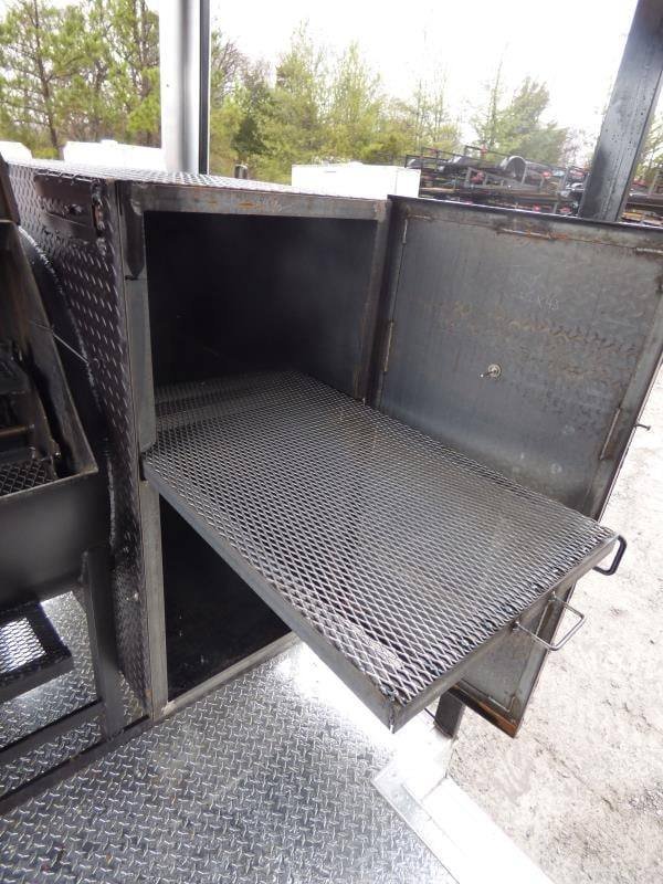 Concession Trailer 8.5’x28′ Black – Smoker BBQ Catering Food Event Restroom — photo 15