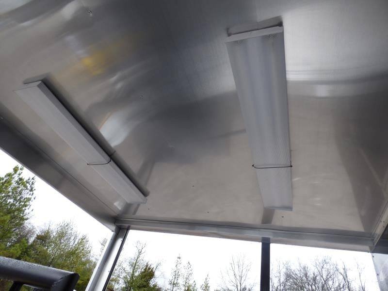 Concession Trailer 8.5’x28′ Black – Smoker BBQ Catering Food Event Restroom — photo 14