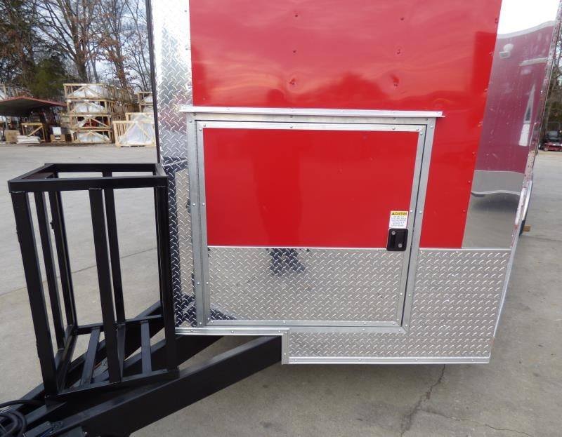 8.5′ x 24′ Concession Trailer Red BBQ Food Event Catering — photo 12