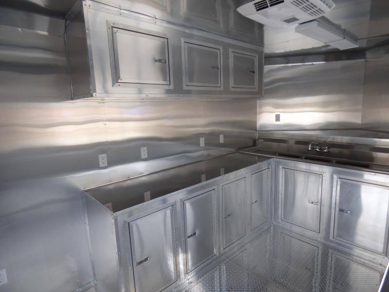 8.5′ x 24′ Concession Trailer Red BBQ Food Event Catering — photo 9