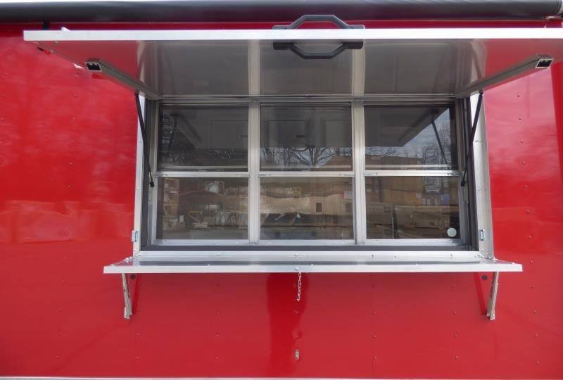 8.5′ x 24′ Concession Trailer Red BBQ Food Event Catering — photo 10
