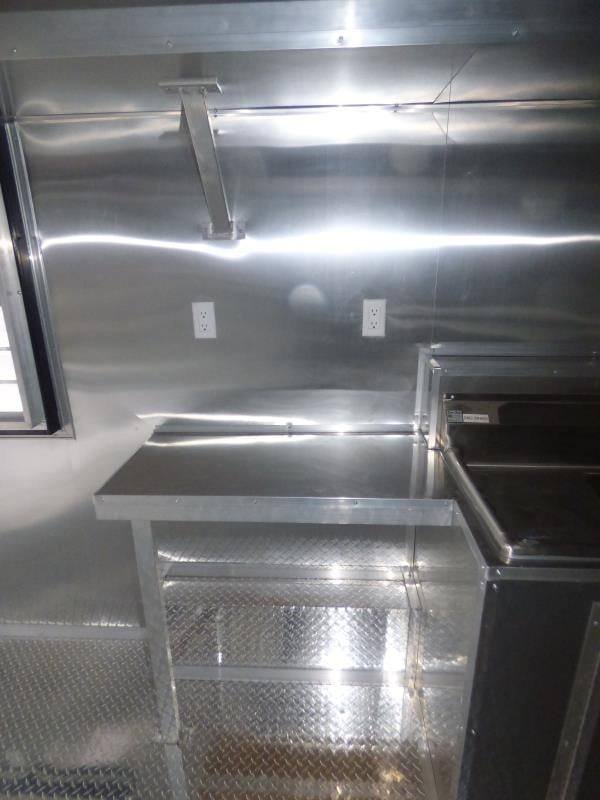 Concession Trailer 8.5’x20′ Black – Food Catering Event BBQ — photo 6