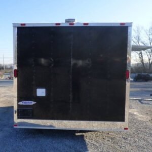 8.5 x 16 Black Vending Trailer with 42-inch vent hood - view 12