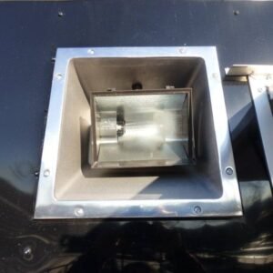 8.5 x 16 Black Vending Trailer with 42-inch vent hood - view 7