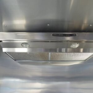 8.5 x 16 Black Vending Trailer with 42-inch vent hood - view 11