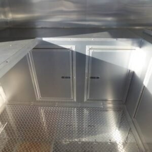 8.5 x 16 Black Vending Trailer with 42-inch vent hood - view 8