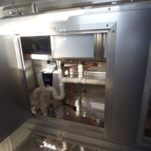 8.5 x 16 Black Vending Trailer with 42-inch vent hood - view 10